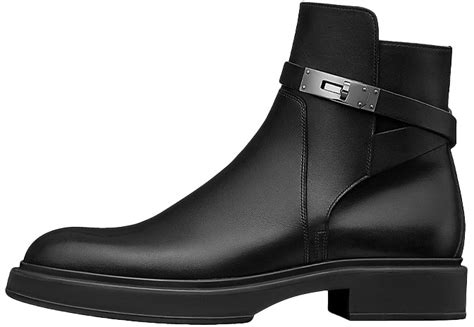 HERMES Veo Ankle Boot 'Black Calfskin' H192560Z